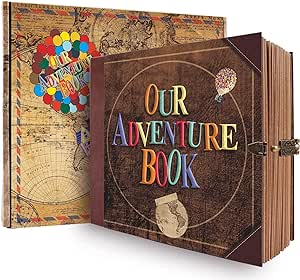 COMBIUBIU adventure book scrapbook 8.9 x 7.7 inch review